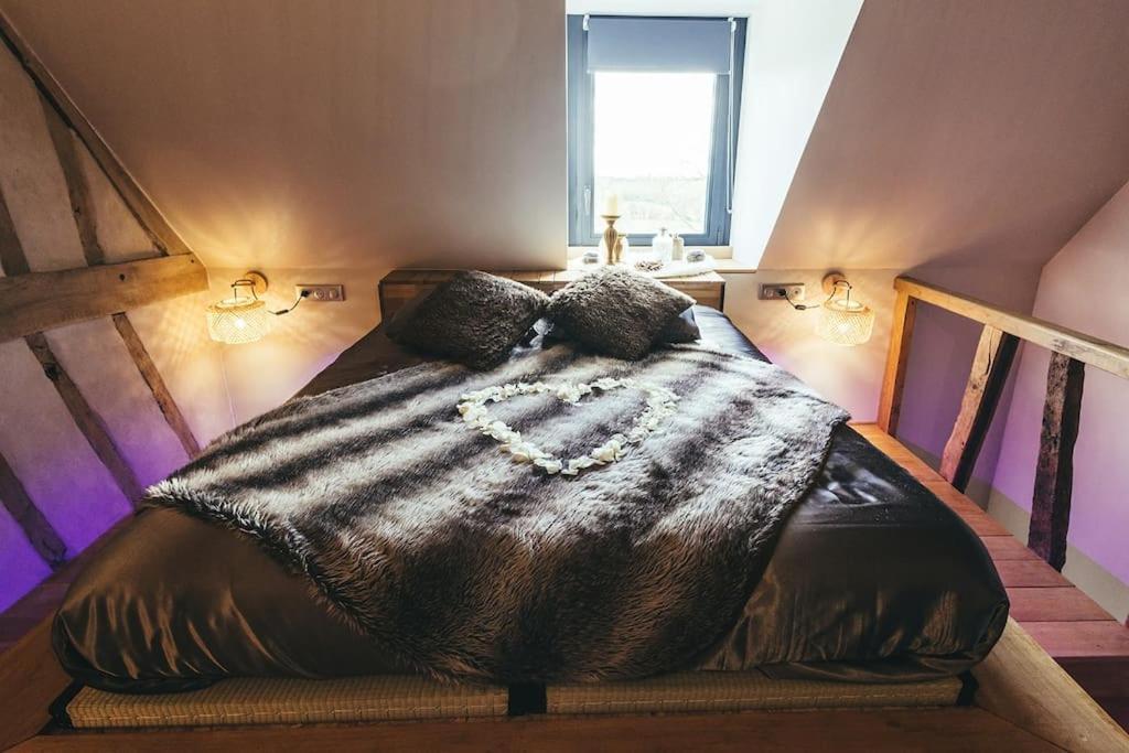 Le Duplex De L'Etoile Home Cinema Jacuzzi Et Sauna Privatif Longmesnil Buitenkant foto