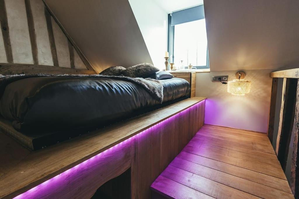Le Duplex De L'Etoile Home Cinema Jacuzzi Et Sauna Privatif Longmesnil Buitenkant foto